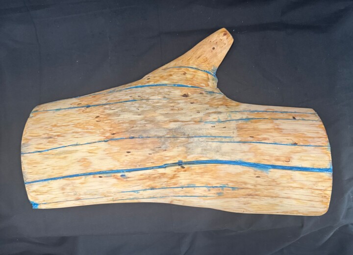 Blue Scultura, 15x21,5 in