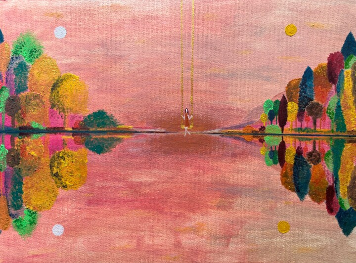 Grounded not by choice 绘画, 11.8x16.5 in