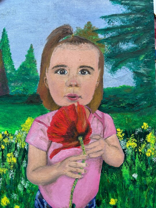 In the spring 绘画, 16.5x11.8 in