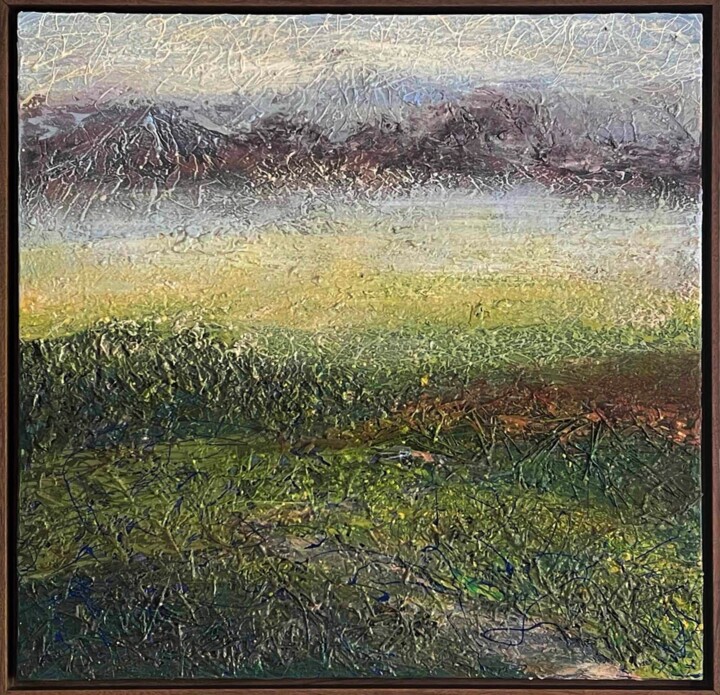 Pintura titulada "PERCEPTION SHIFT" por Nadiia Antoniuk, Obra de arte original, Acrílico Montado en Bastidor de camilla de m…