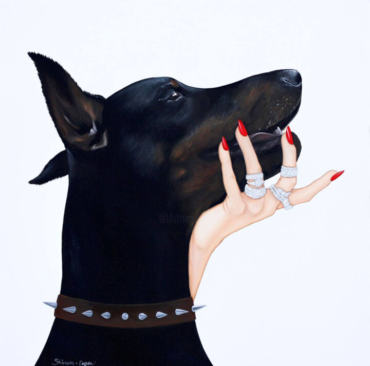 Dominance 绘画, 36x36 in