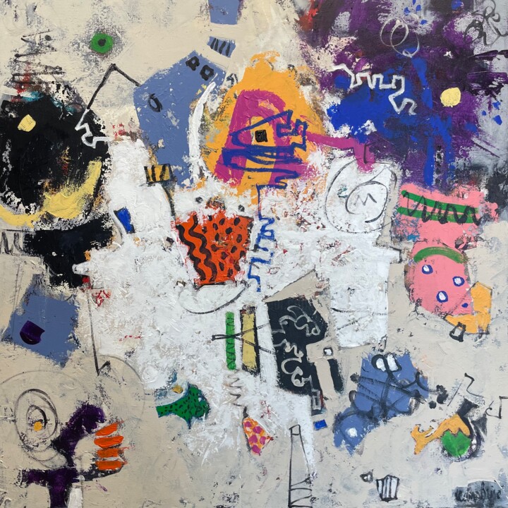 Sans titre244 绘画, 31.5x31.5 in