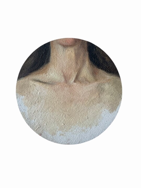 « The Facescapes “ 39 绘画, 3.9x3.9 in