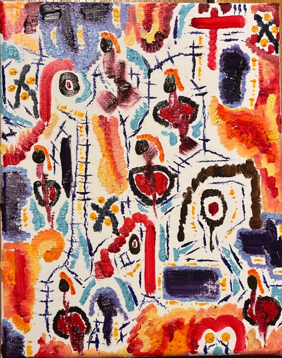 绘画,  11.8x9.5 in 