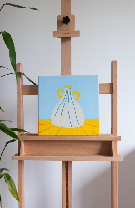 The Dance of Light Around the Vase 绘画, 11.8x11.8 in