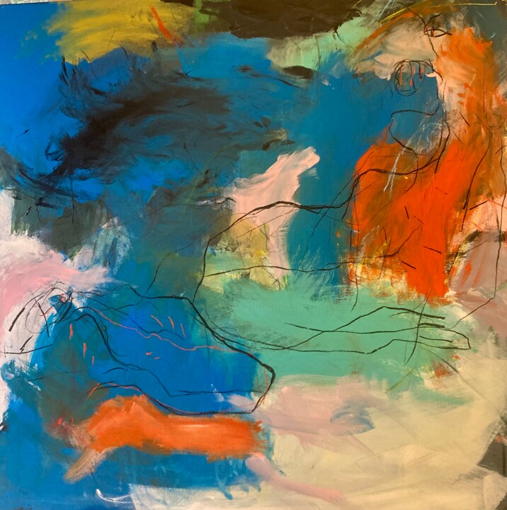 绘画,  39.4x39.4 in 