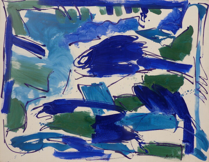 Le chant des oiseaux 绘画, 44.9x57.5 in