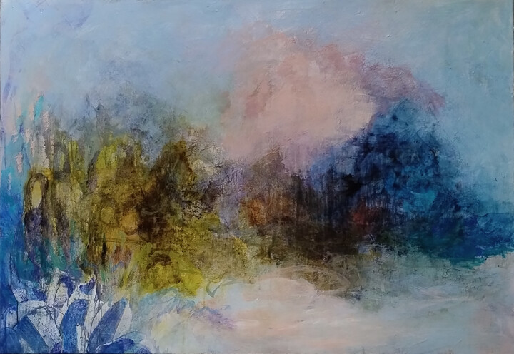 There's Nothing Only This Moment 绘画, 27.6x39.4 in