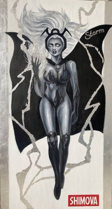 Schilderij,  59x31 in 