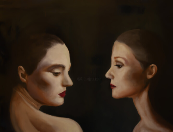 绘画,  19.7x27.6 in 