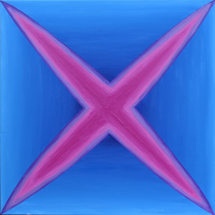 Composition # 221 绘画, 23.6x23.6 in