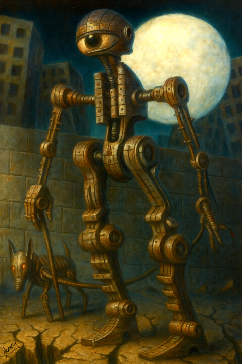Gerry Atric 绘画, 21.3x14.2 in