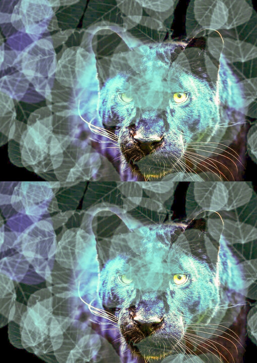 Textile Art με τίτλο "Coleção Natureza 007" από Antonio Guimaraes, Αυθεντικά έργα τέχνης, Ψηφιακή ζωγραφική