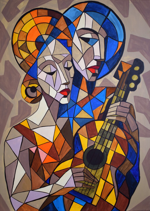 Serenade 绘画, 27.6x19.7 in