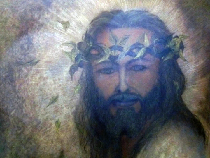 Salvator Mundi 绘画, 23.6x27.6 in