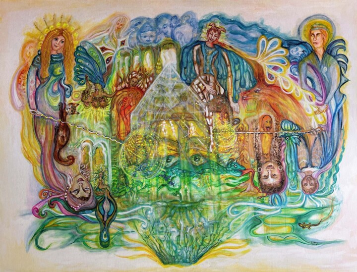绘画,  47.2x63 in 