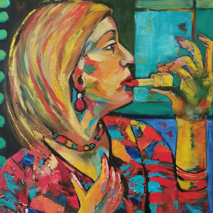 绘画,  23.6x23.6 in 