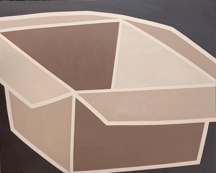 The Box - Composition # 305 Pintura, 47,2x59,1 in