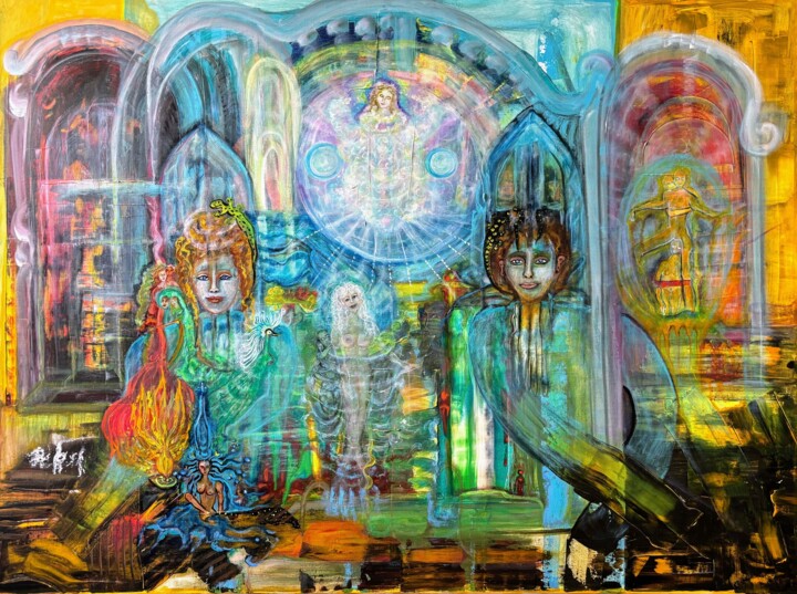 绘画,  47.2x63 in 