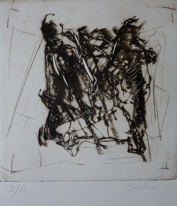 Carré vif 印花与版画, 10.6x10.6 in