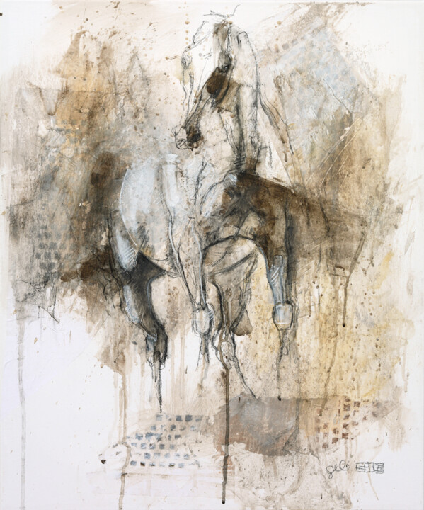 Nu Equin 164t 绘画, 24x19.7 in