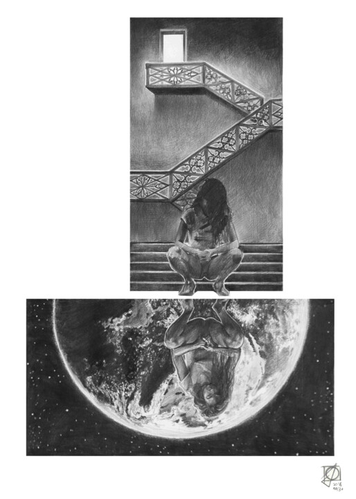 图画,  15.8x11.8 in 