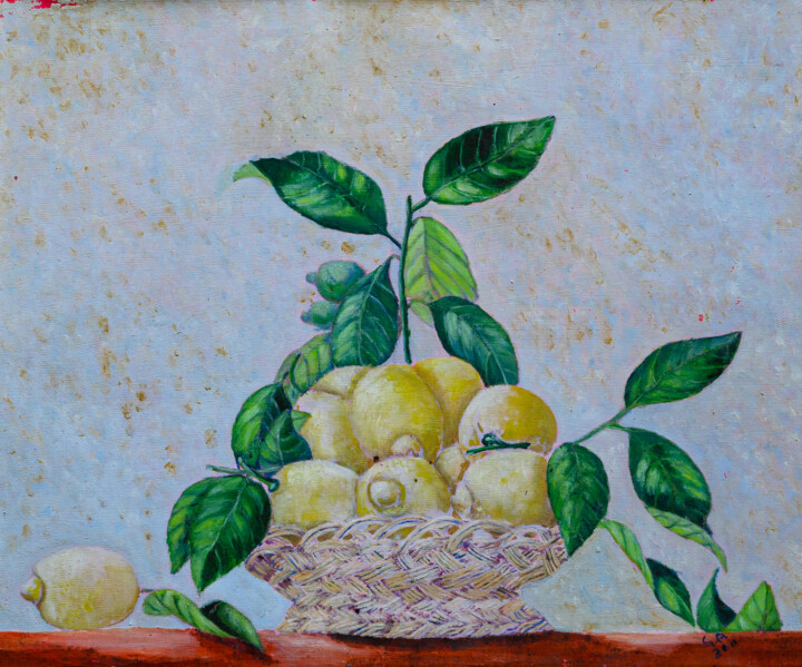 The Lemons of Sant'Agata sui due Golfi 绘画, 19.7x23.6 in