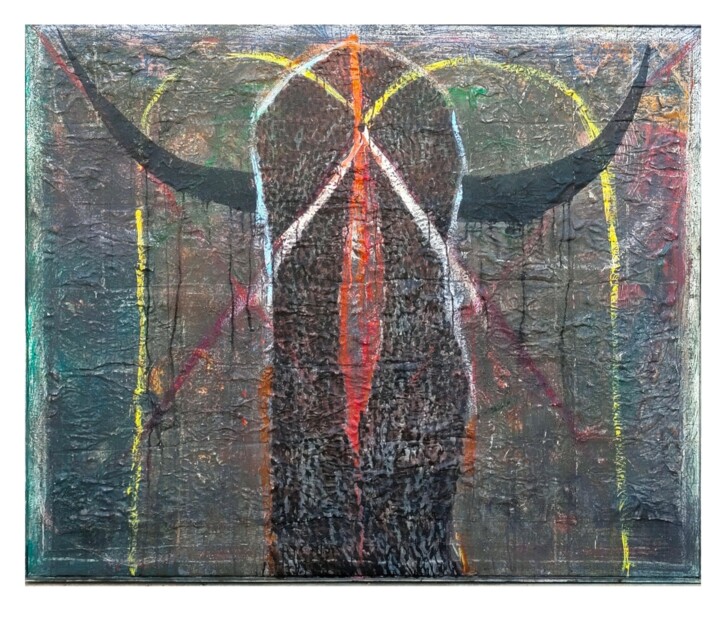 Tantra 1 Pittura, 61x74 in