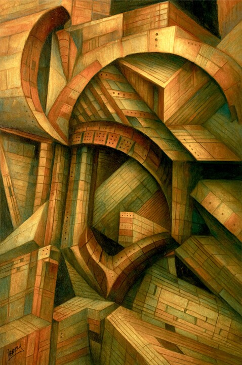 Painting,  21.3x14.2 in 