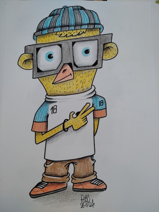 BIRD STYLE 图画, 11.7x8.3 in
