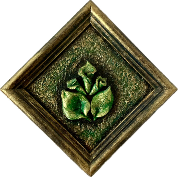 Изумрудный роман 雕塑, 5.9x5.9 in