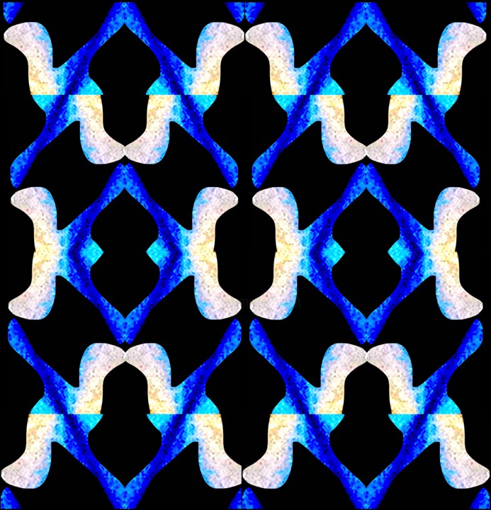 Organic Symmetry 3d9 数字艺术, 30x29.1 in