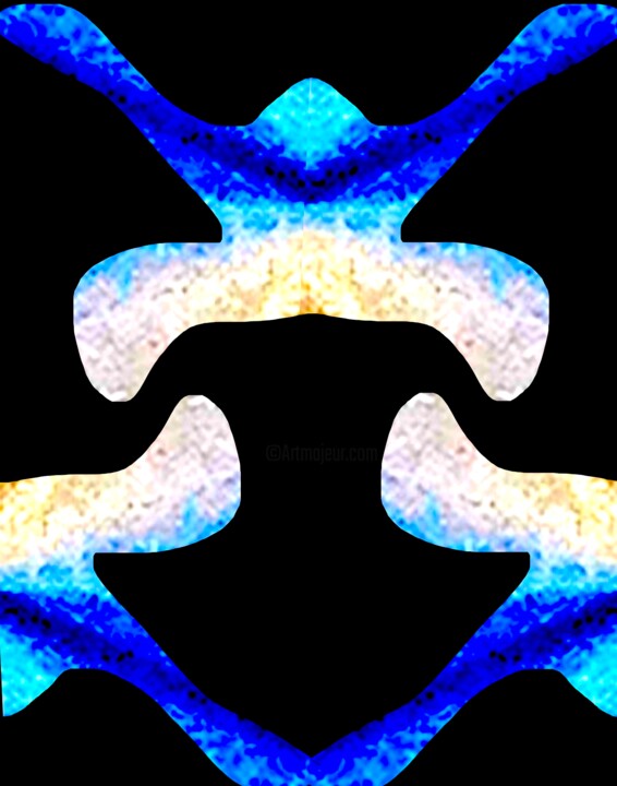 Organic Symmetry 3f 数字艺术, 40x31.4 in