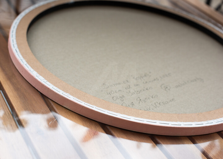 Arrière de l'œuvre