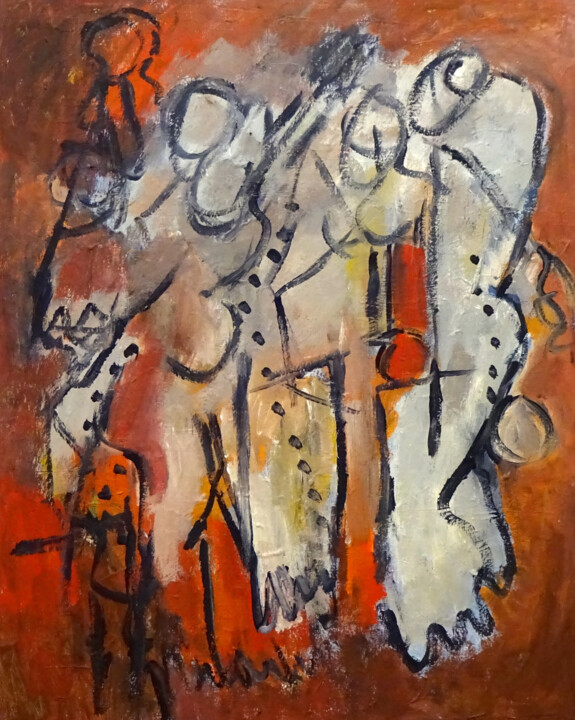 Composition 7037 绘画, 39.4x31.5 in