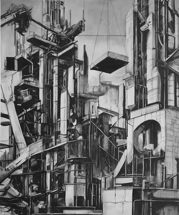 绘画,  47.2x39.4 in 