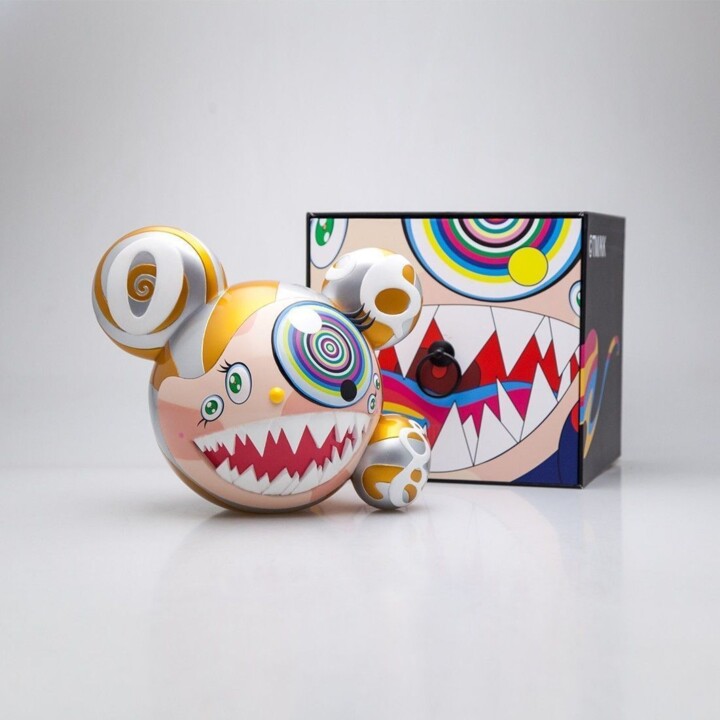 Sculpture titled "Takashi Murakami ×…" by Takashi Murakami, Original Artwork, Resin