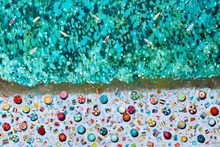 See You On The Beach 绘画, 51.2x76.8 in
