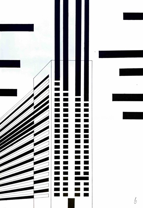 Concrete 绘画, 23.4x16.5 in