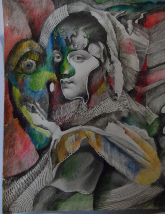 图画,  11.9x9.4 in 