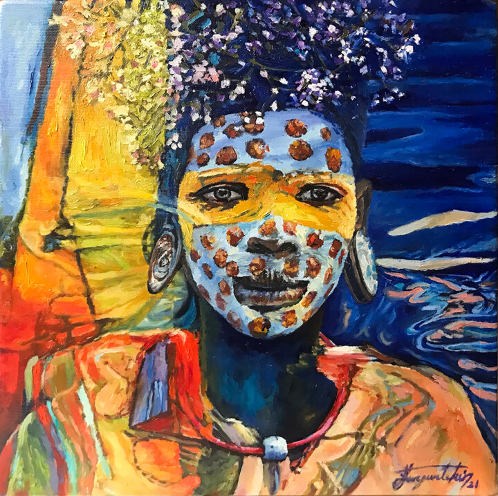 绘画,  11.8x11.8 in 