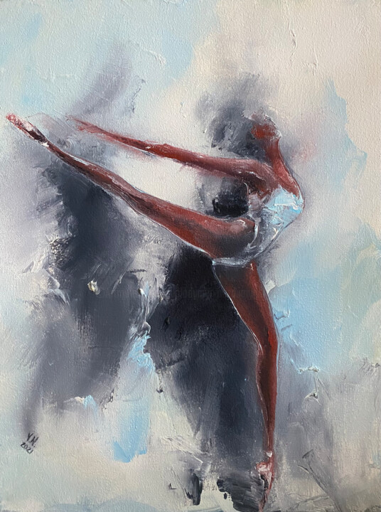 Ballerina 3 绘画, 15.8x11.8 in