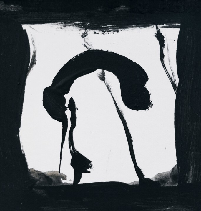 Schilderij getiteld "Dirty Mind - Not ex…" door Milto Sideris, Origineel Kunstwerk, Acryl