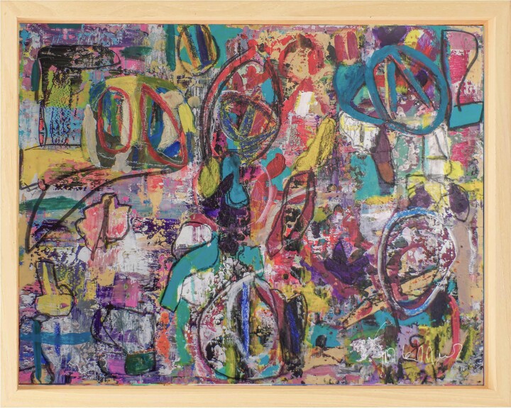 Waste of mind strength 4 绘画, 31.5x39.4 in