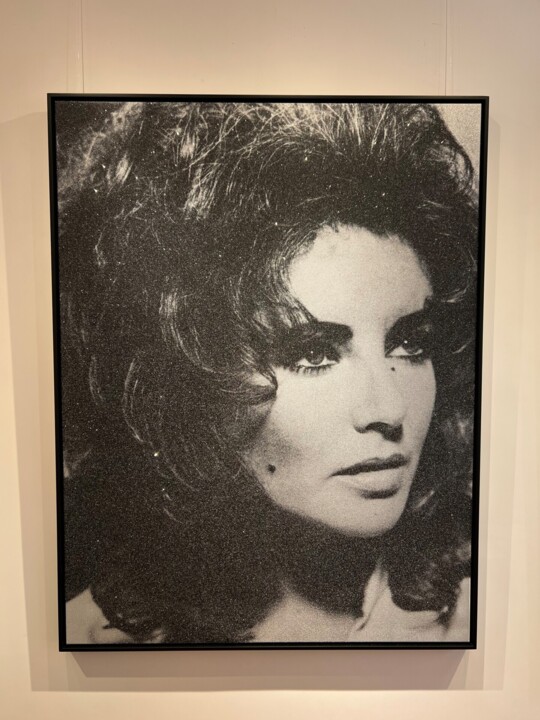 Œuvre présentée encadrée