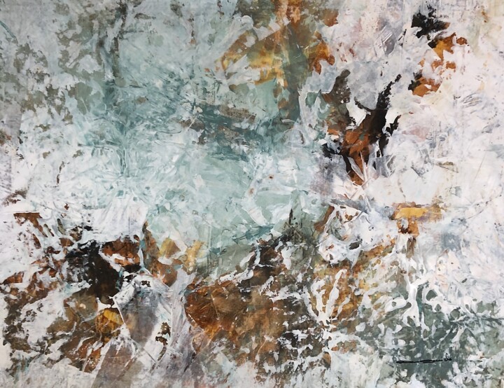 L'essence du souffle 绘画, 36.2x48 in
