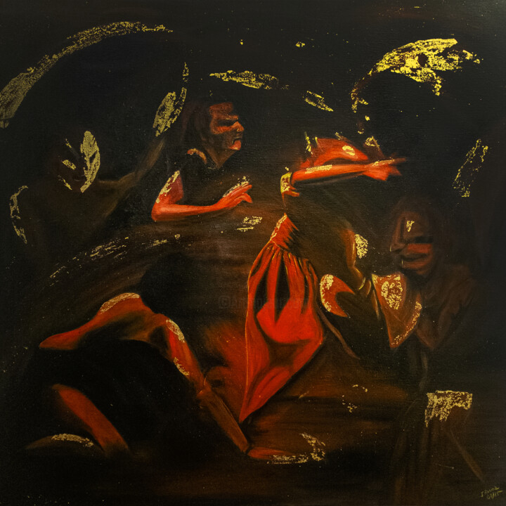绘画,  35x36 in 