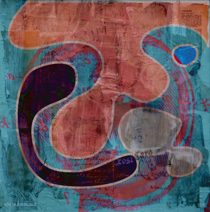 disolución 2 vi-gital 数字艺术, 30x30 in