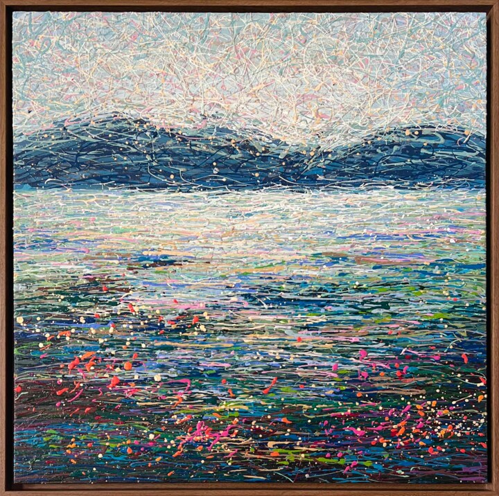 Summer in the Heart 绘画, 31.5x31.5 in
