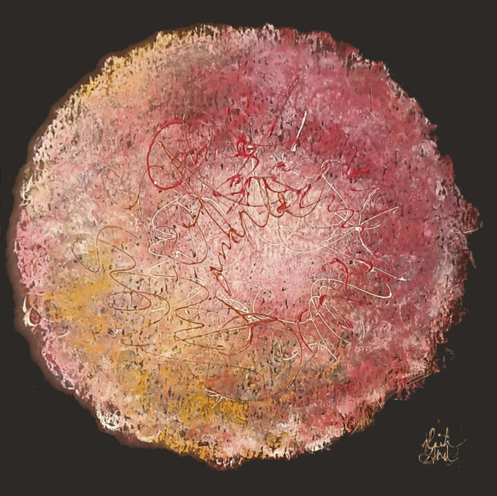 KOSMOZ 1 绘画, 19.7x19.7 in